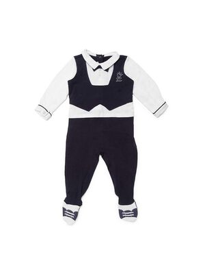 Formal Babysuit With Attached Waistcoat